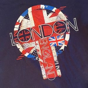 London, England T-shirt, excellent shape, Sz S 🎄